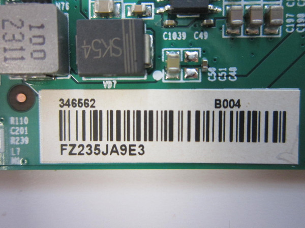 Hisense 75R6E4 T-Con Board 346562 (RSAG7.820.132424/ROH)