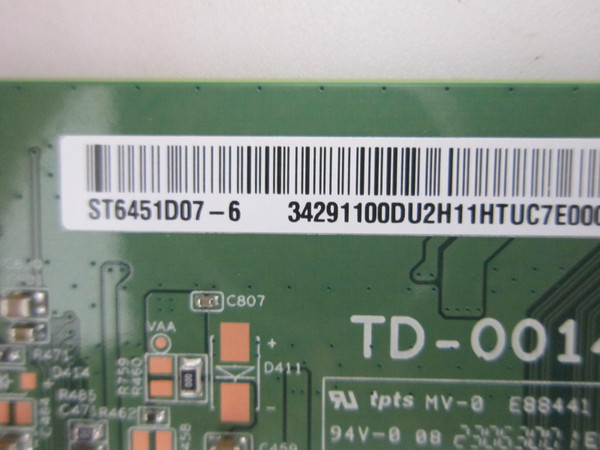 Sony XR-65X90CL XR-65X90L T-Con Board 1-017-156-11 (TD-0014)