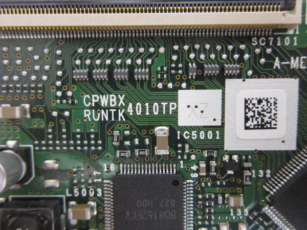 Sharp LC-5255U LC-52SB57UN T-Con Board CPWBX4010TPXZ (KE707 XE707WJ)