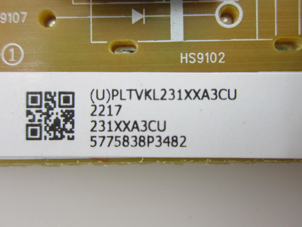 Insignia NS-32DF310NA19 Power Board PLTVKL231XXA3CU (715G8098-P01-000-002S)