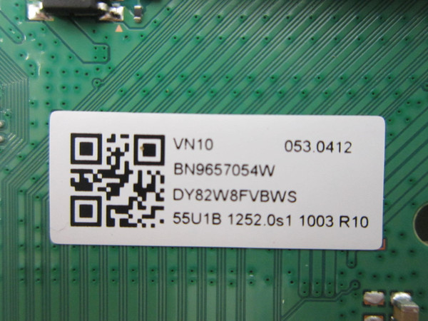 Samsung UN55CU7000DXZA Main Board/Power Board Combo 55CU7000D-054W