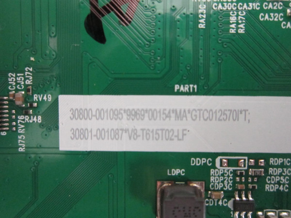 TCL 98S550G Main Board 30800-001095 (40-MT15HA-MAA2HG)