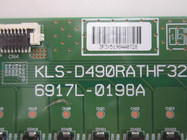 LG 49VL5G-MK.AUSPLJM LED Driver 6917L-0198A (KLS-D490RATHF32 A)