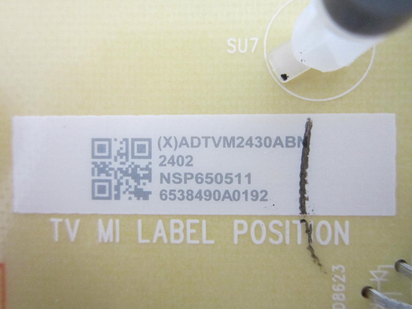 ROKU 65R8B5 65R8BX Power Board ADTVM2430ABN (715GD927-P0E-000-B030)