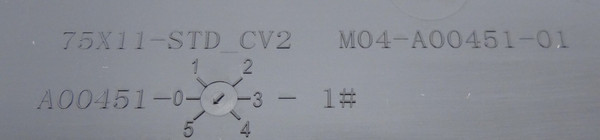 Pre-Owned TCL 75QM850G A01865(A00451) TV Stand Base w/Screws