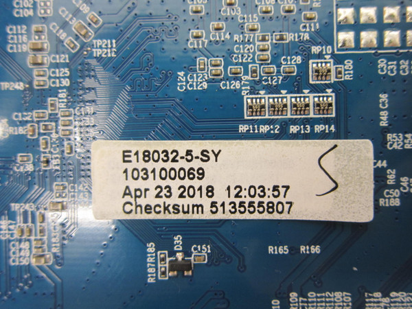 Element E2SW5018 Main Board E18032-5-SY (CV6486H-A42)