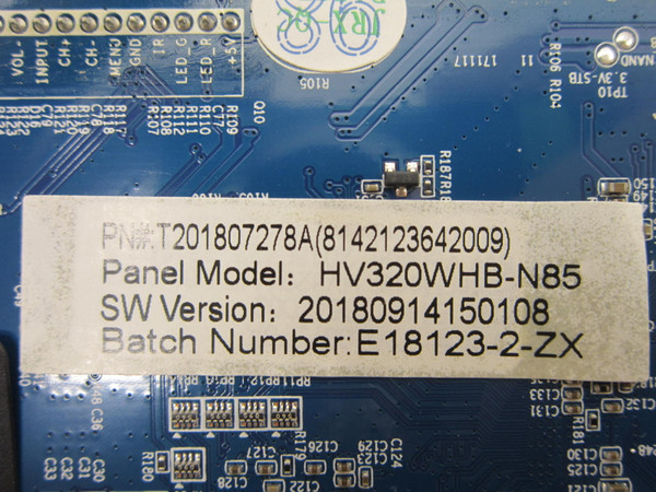 Element ELST3216H Main Board E18123-2-ZX (CV6486AH-A42)