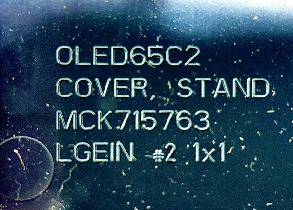New LG OLED55C35LA MCK715763 BACK COVER