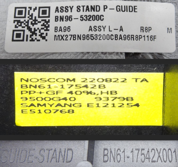 New Samsung QN55QN95BAFXZA, QN75QN900BFXZA BN96-53200C(BN61-17542X) Stand Base