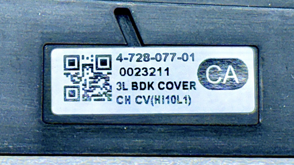 New Sony XBR-75Z9F 4-728-077-01 CABLE COVERS