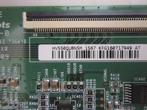 Sony XBR-55X800H KD-55X80J T-Con Board 1-007-125-11 (HV550QUBN5M)