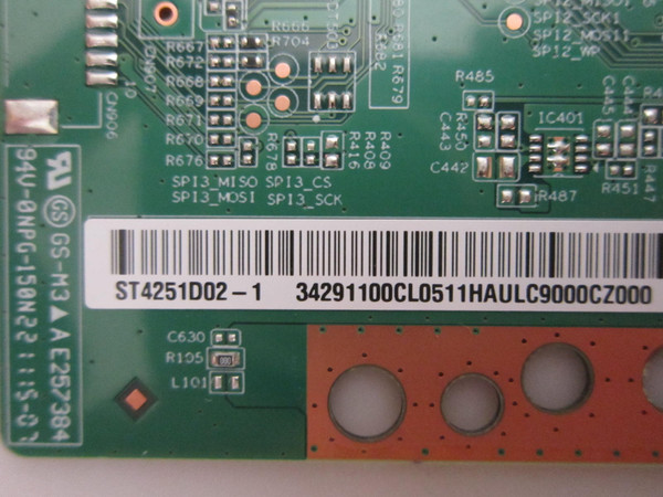 Philips 43PFL5756/F7A [Ser. CF2] T-Con Board 34.29110.0CL (ST4251D02-1)
