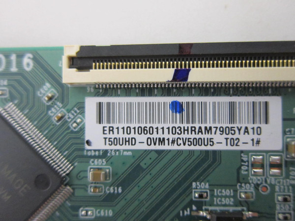 ROKU 50RA4X T-Con Board T50UHD-0VM1 (GSD-T-0016)