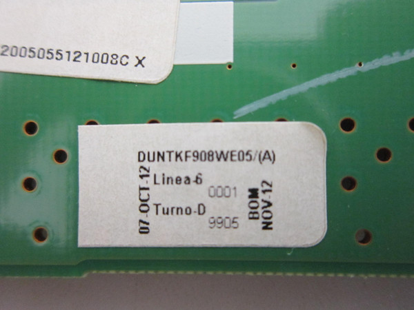 Sharp LC-60LE600U LC-70LE600U T-Con Board DUNTKF908FM05
