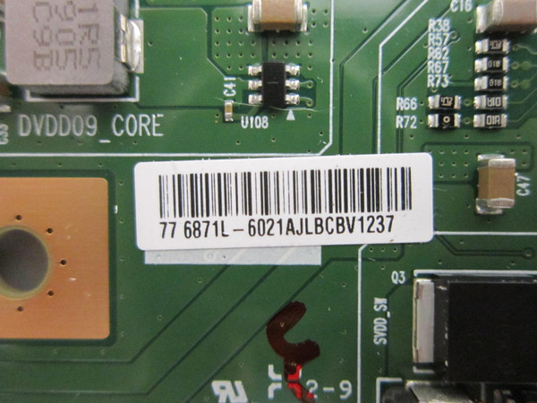 Sony XBR-77A9G T-Con Board 6871L-6021A (6870C-0822A)