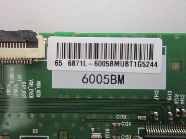 Neptune 653DNT1S-UA T-Con Board 68711L-6005B (6870C-0769A)