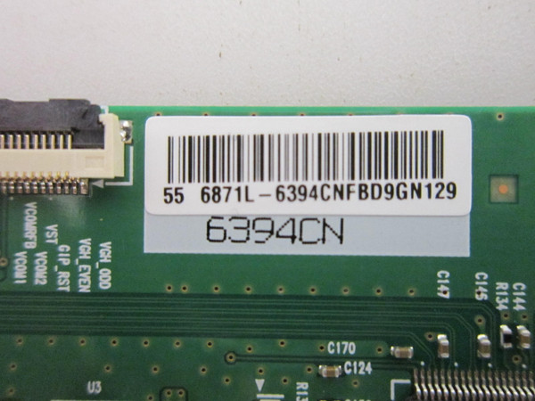 Sharp 4P-B55EJ2U T-Con Board 6871L-6394C (6870C-0805A)