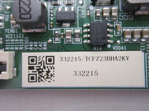 Hisense 55U7K 55U7N T-Con Board 332215 (RSAG7.820.12963/ROH)