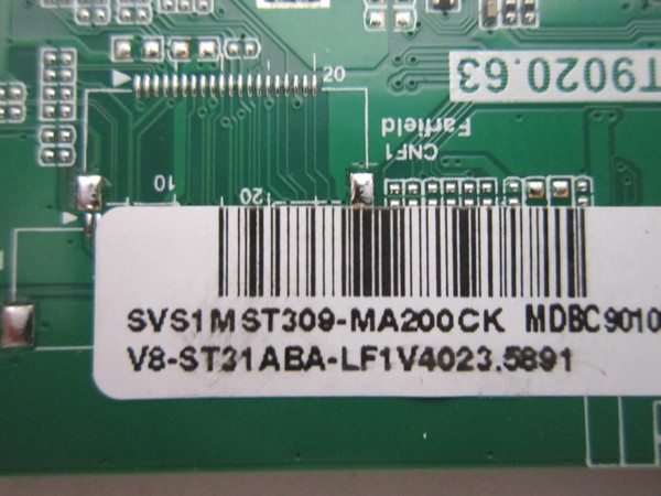 Insignia NS-70F501NA25 Main Board SVS1MST309-MA200CK (TD.MT9020.63)