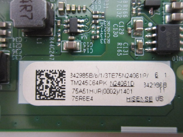 Hisense 75R6E4 75R6030 75R6030K Main Board 342985 (RSAG7.820.11722/ROH)