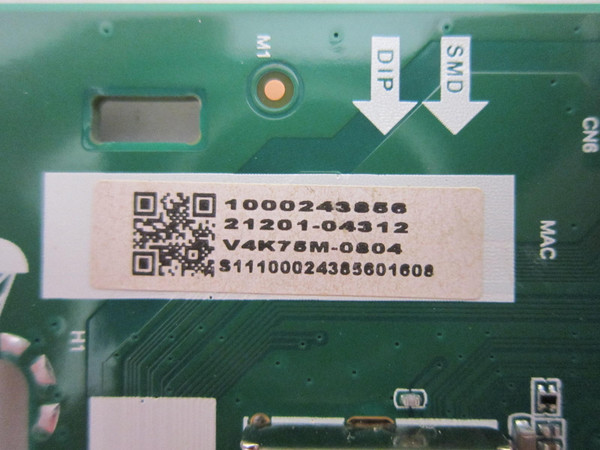 Vizio V4K75M-0804 Main Board 21201-04312 (TD.MT5691.U757)