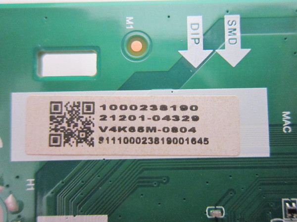 Vizio V4K65M-0804 Main Board 21201-04329 (TD.MT5691.U757 (T))