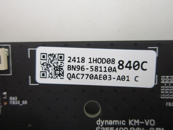 Samsung QN77S90DAFXZA QN77S90DDFXZA T-Con Board BN96-58110A