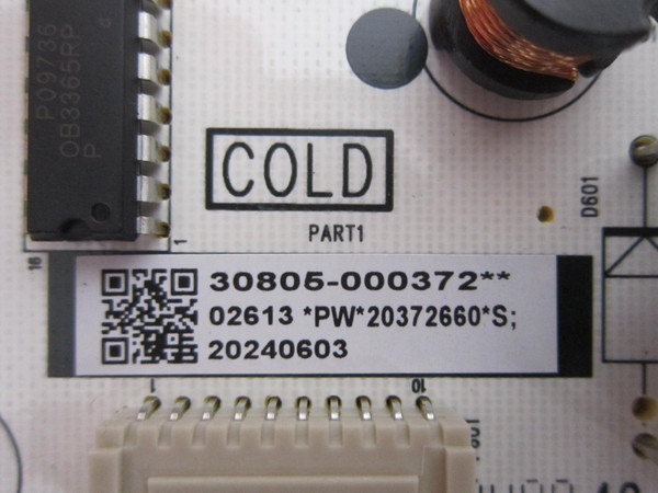 TCL 50S451 Power Board 30805-000372 (40-L12FW1-PWB1KG)