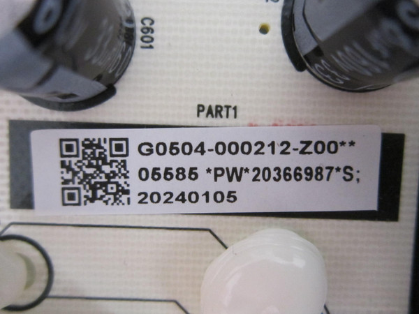 TCL 55S551G Power Board G0504-000212-Z00 (40-L12JW1-PWC1KG)