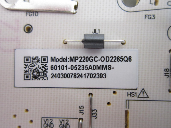Vizio M65Q6-L4 Power Board 60101-05235 (MP220GC-OD2265Q6)