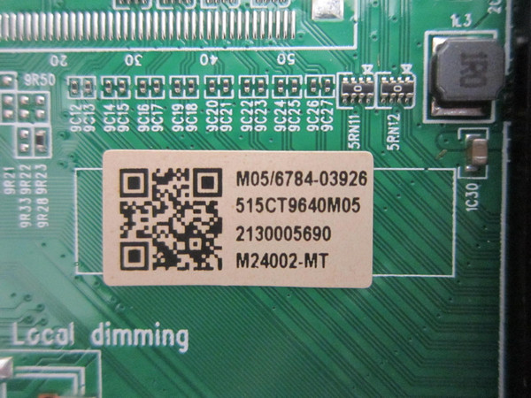 Onn 100012587 Main Board M24002-MT (AMT9640-ZC01-01)