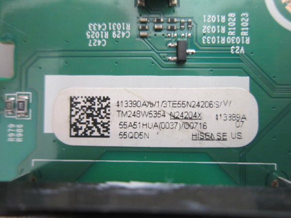 Hisense 55QD5N Main Board 413390 (RSAG7.820.13684/ROH)