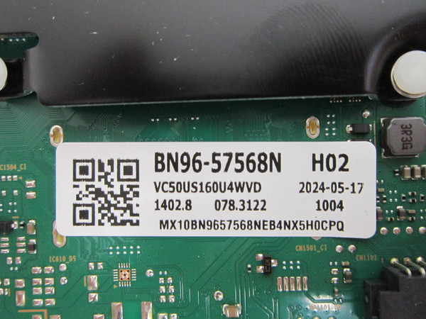 Samsung UN50CU7000BXZA Main Board / Power Board Combo BN96-57568N-CMB