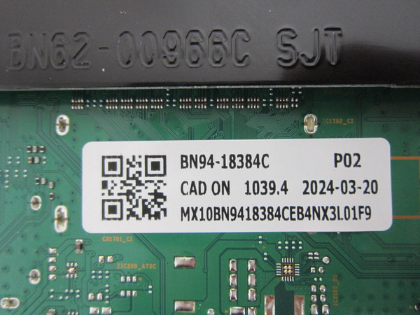 Samsung QN65Q80DAFXZA Main Board BN94-18384C (BN41-03215A)