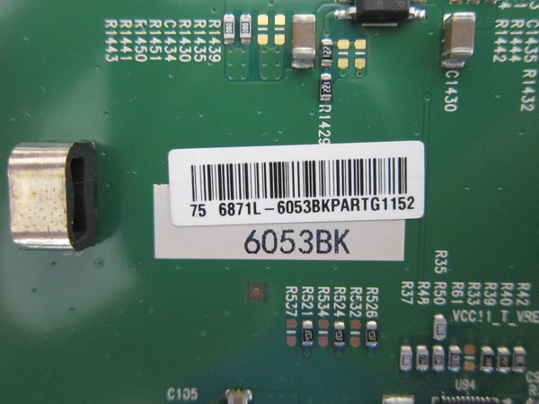 LG 75NANO99UNA T-Con Board 6871L-6053B (6870C-0826B)