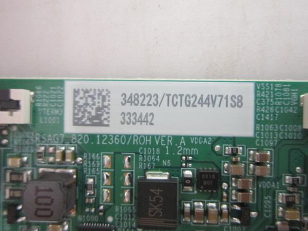 Hisense 75QD65NF Toshiba 75M550NU T-Con Board 333442 (RSAG7.820.12360/ROH)