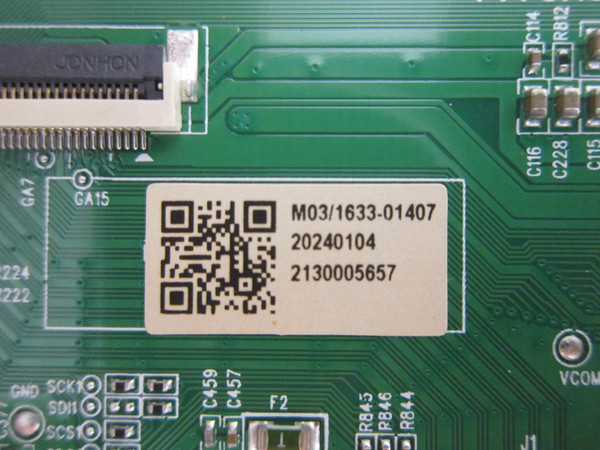 Onn 100012588 Westinghouse WR70UT4212 T-Con Board 513C70A0M03