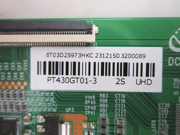 Vizio V4K43M-0801 T-Con Board 8T03D25973HKC (DCBDM-H280C_05)