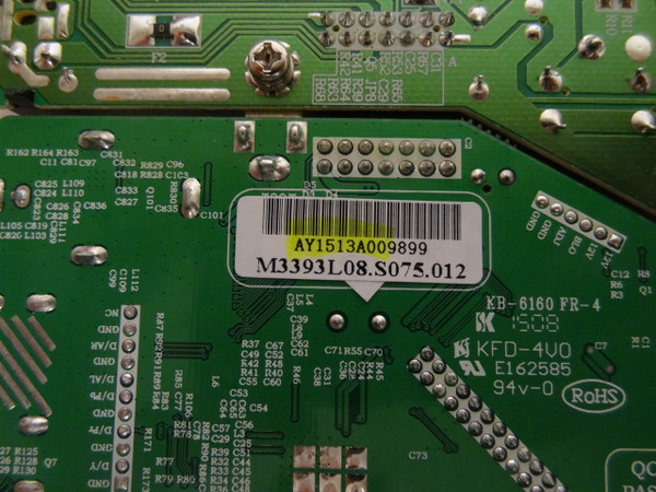 Proscan PLDED4030A-E-RK Main Board / Power Supply AY1513A00 / AY075C-1SF15-080