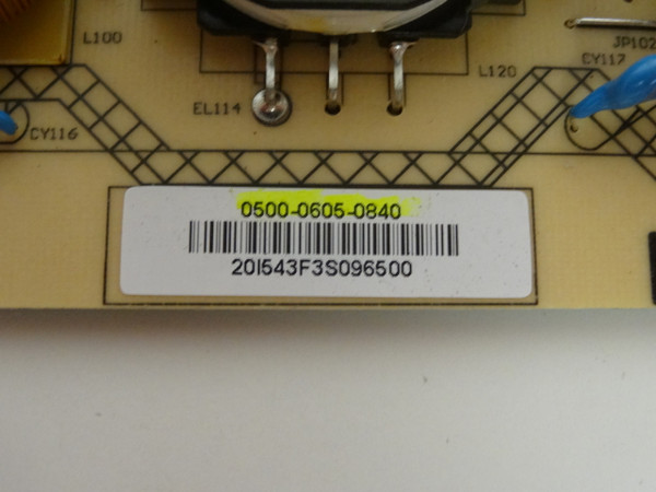 Sharp 0500-0605-0840 Power Supply / LED Board for LC-50UB30U