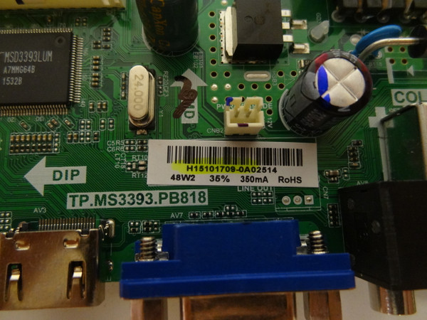 Westinghouse WD32HT1360 Main Board / Power Supply ST3151A04-9 H15101709