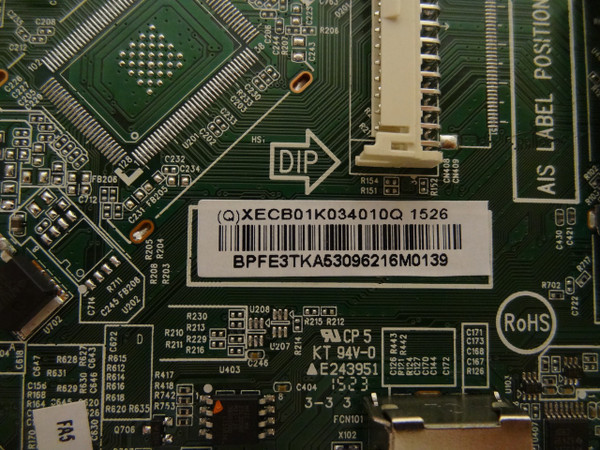 NEC E425 Main Board (XECB01K034) 756XECB01K034