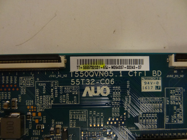 Hisense 55H8C T-Con Board (T550QVN05.1) 55.55T32.C01