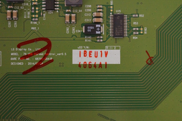 LG 79UF9500-UA AUSYLJR T-Con Board (6870C-0541B) 6871L-4064A