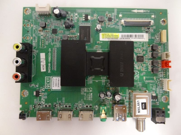 TCL 48FS3700 Main Board (08-UX38003-MA200AA) 08-CS48CFN-OC402AA