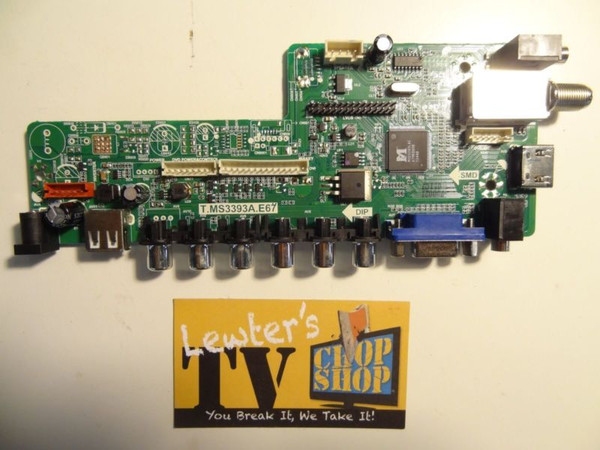 Proscan PLEDV1520A-C Main Board T.MS3393A.E67 HB156WX1-100 K14010002