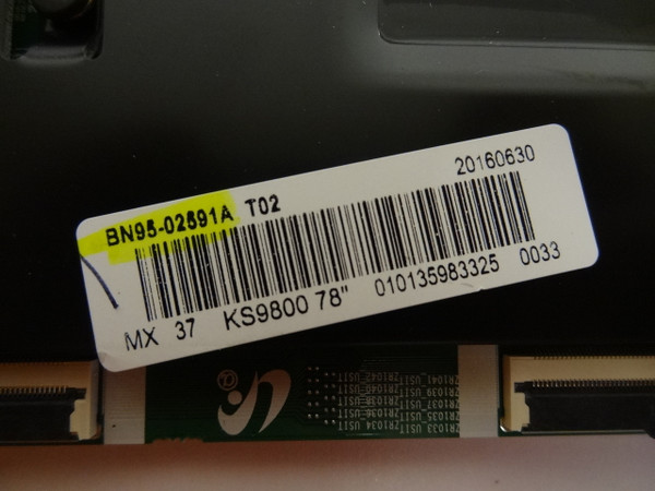 Samsung UN78KS9800FXZA T-Con Board - (BN97-10886A) - BN95-02591A