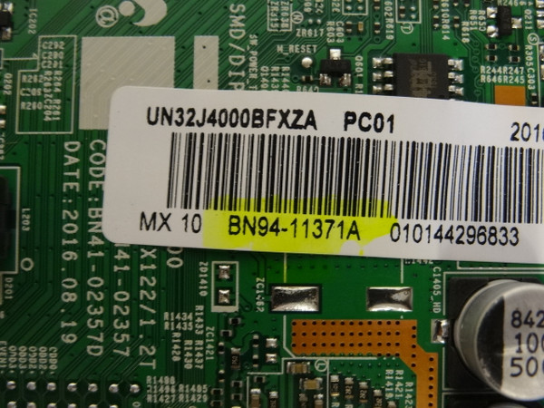 Samsung UN32J4000BFXZA Main Board (BN97-11758A) BN94-11371A