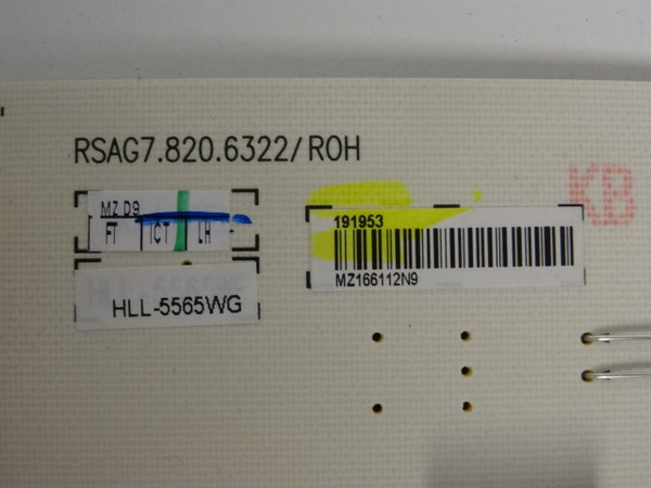 Sharp LC-65N7000U Power Supply Board HLL-5565WG 191953
