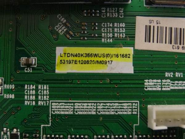 Hisense 40K366W Main Board RSAG7.820.4457/R0H 161682 V.2